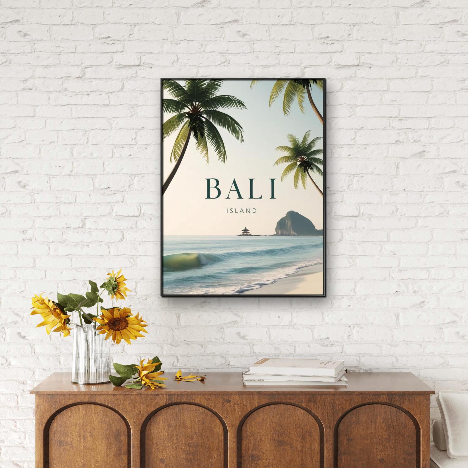Bali Island Landscape DIY Diam - Embroidery Bali ulasan dan harga