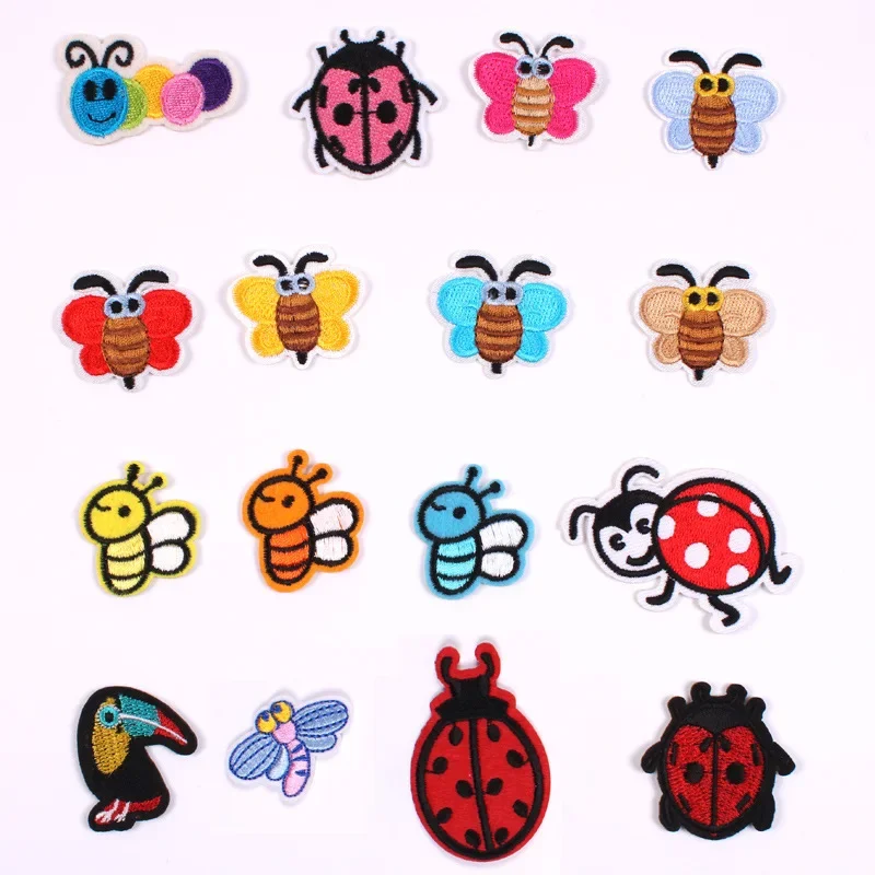 100pcs/Lot Small Embroidery Pa - Embroidery Lady Bug ulasan dan harga