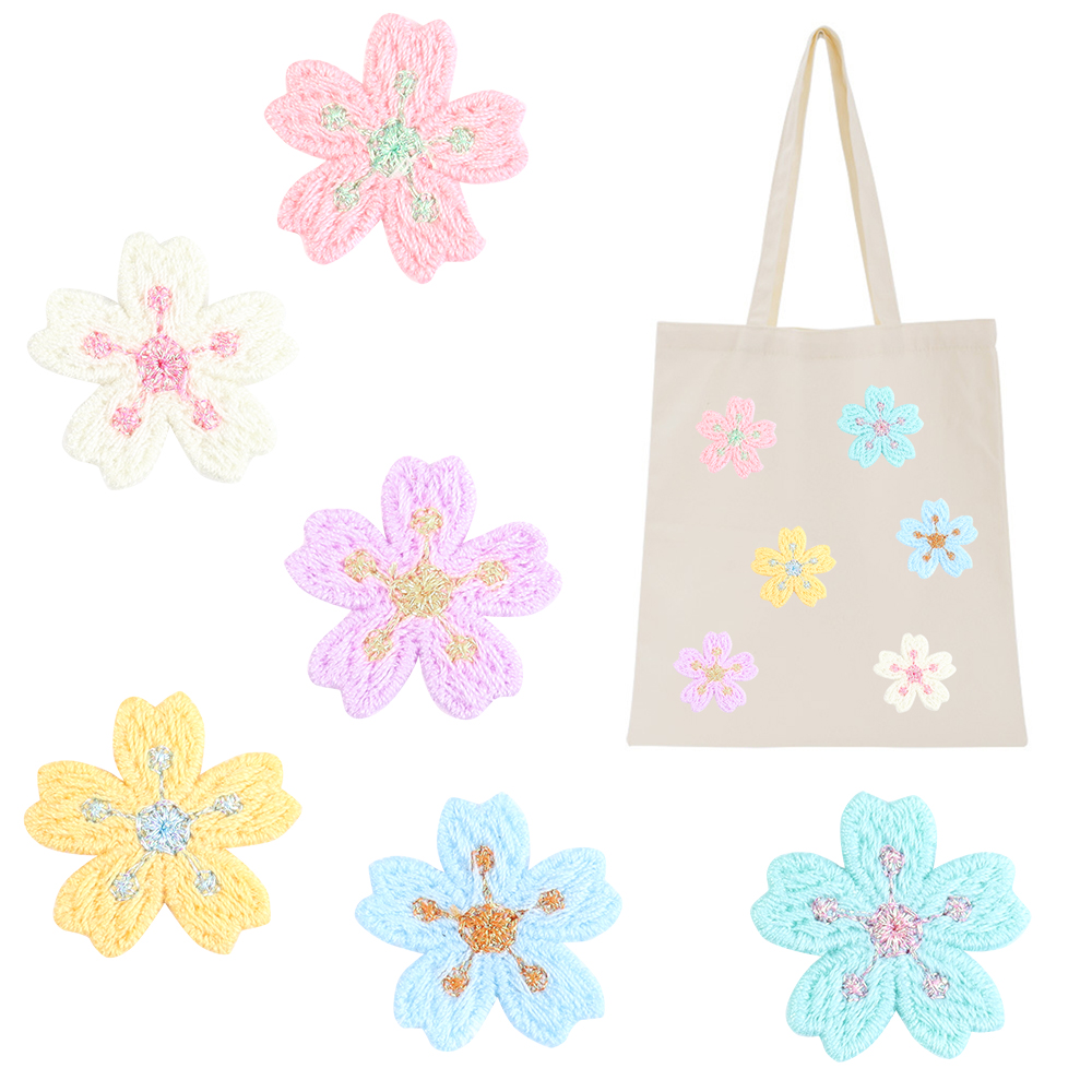 20pcs/lot Colorful 2.4cm Embro - Embroidery Garments ulasan dan harga